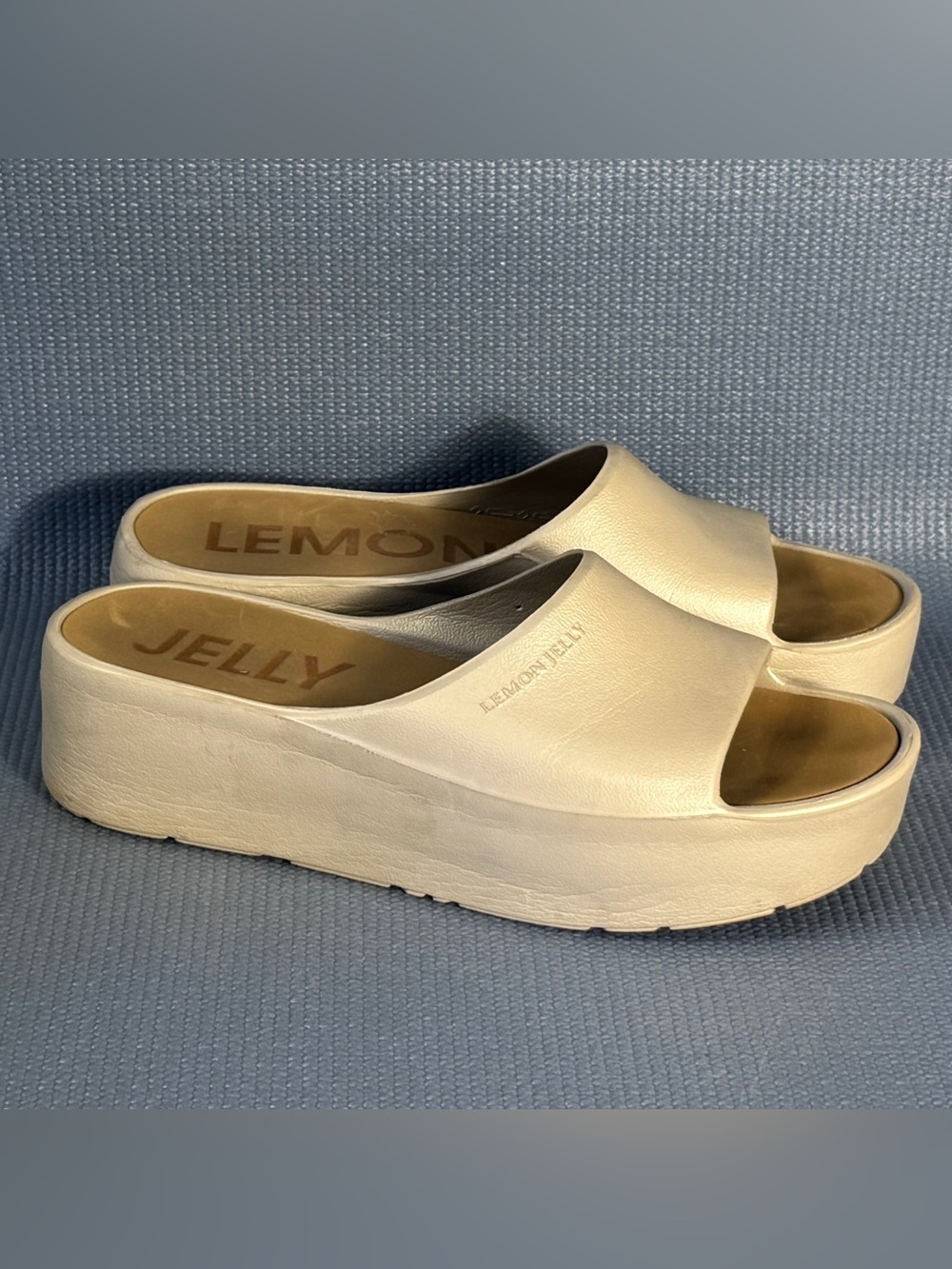 Lemon Jelly Sunny Platform Sandals Women’s Size 10 US 41 EU